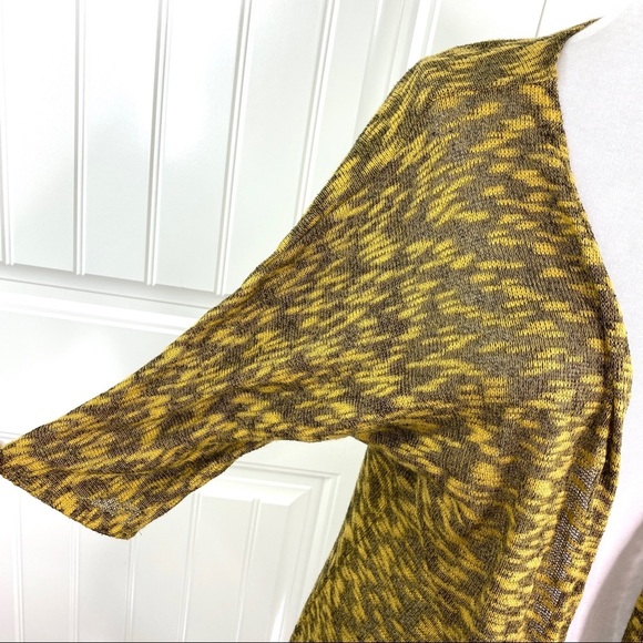 LuLaRoe Marled Dolman Sleeve Knit Open Cardigan S - Picture 2 of 5